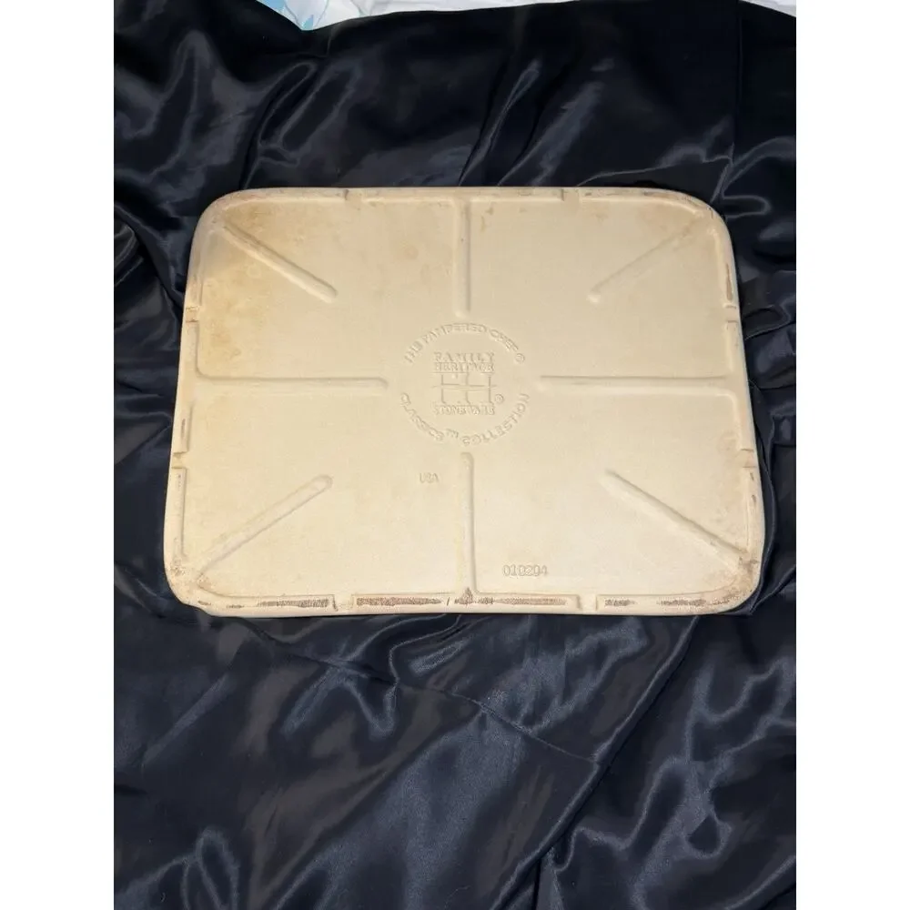 Pampered Chef Family Heritage Stoneware Baking Sheet 12